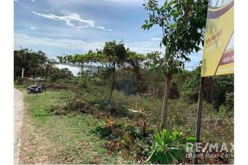 Sea view land for sale ! New price!