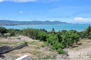 Sea view  land for sale in Koh Samui/ NEW PRICE