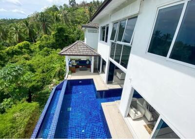 Modern Design 3 Beds Seaview Villa in Chaweng