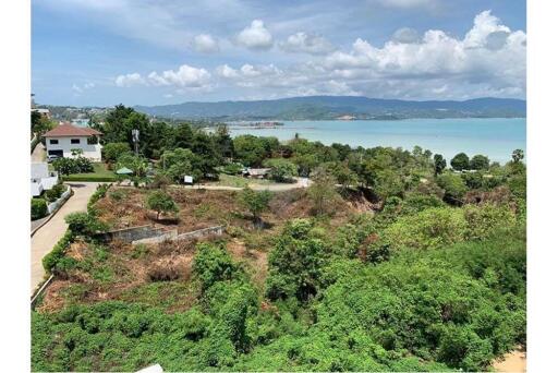 Prime Plot Sea View Land in Plai Laem, Koh Samui