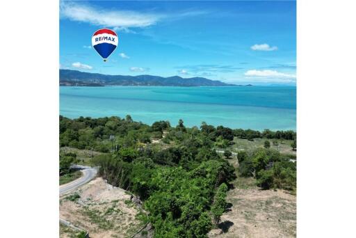 Prime Plot: Sea View Land in Plai Laem!