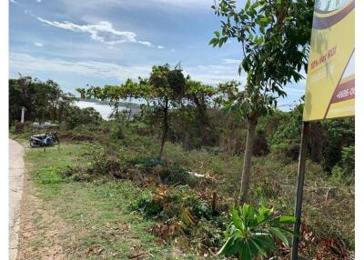 Prime Plot: Sea View Land in Plai Laem!