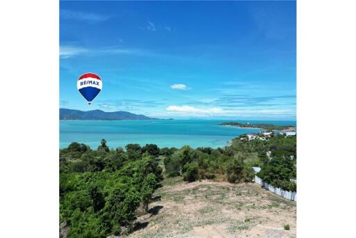 Prime Plot: 10% off Sea View Land in Plai Laem!