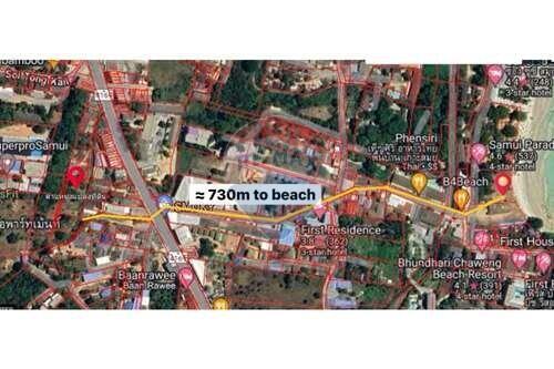 The land for sale near Bangkok Hospital 4 Rai 25 Sq.w.