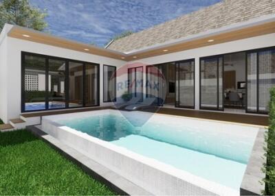 Nordic and Modern Style 3-Bedroom Pool Villa in Bophut, Koh Samui