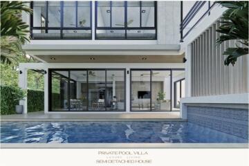 Semi-Detached Villa in Bophut, Samui. Close to International School.