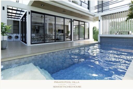 Semi-Detached Villa in Bophut, Samui. Close to International School.