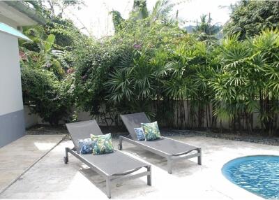 2 Bedroom Pool House in Mae Nam for Rent: