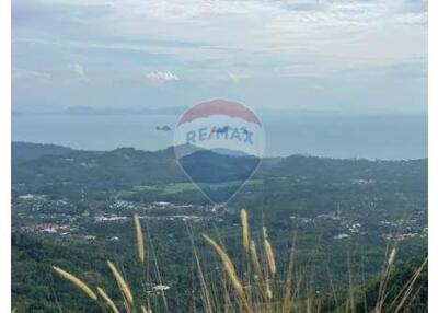 Spectacular sea view land for sale in Lipanoi, Koh Samui (plot2)