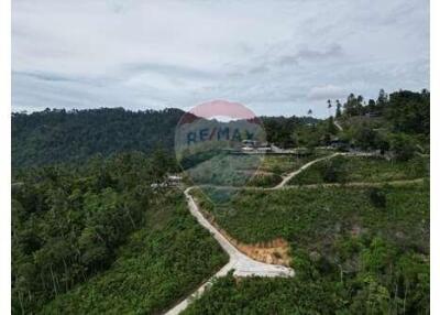 Spectacular sea view land for sale in Lipanoi, Koh Samui (plot2)