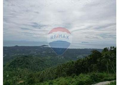 Spectacular sea view land for sale in Lipanoi, Koh Samui (plot2)