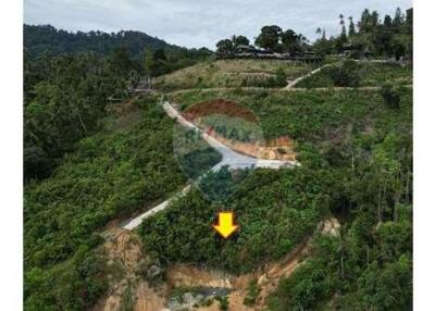 Spectacular sea view land for sale in Lipanoi, Koh Samui (plot2)