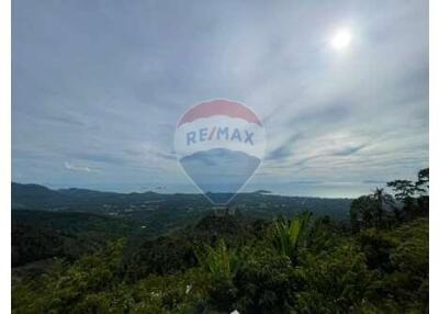 Spectacular sea view land for sale in Lipanoi, Koh Samui (plot2)