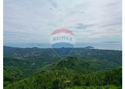 Spectacular sea view land for sale in Lipanoi, Koh Samui (plot3)