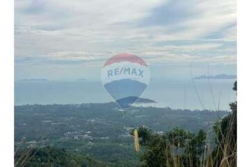 Spectacular sea view land for sale in Lipanoi, Koh Samui (plot3)