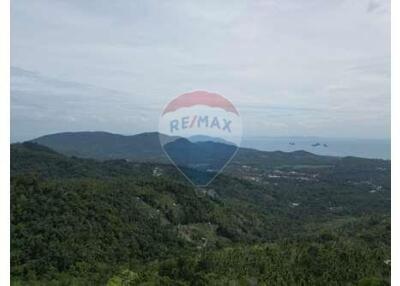 Spectacular sea view land for sale in Lipanoi, Koh Samui (plot3)