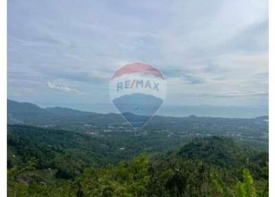 Spectacular sea view land for sale in Lipanoi, Koh Samui (plot3)