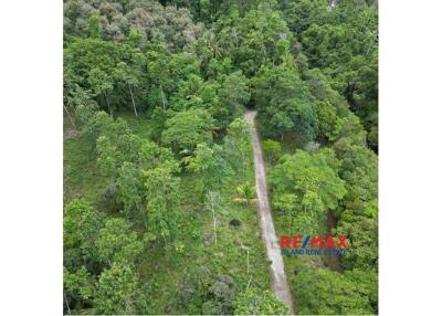 Land Middle between waterfall and mountain ,Koh Samui