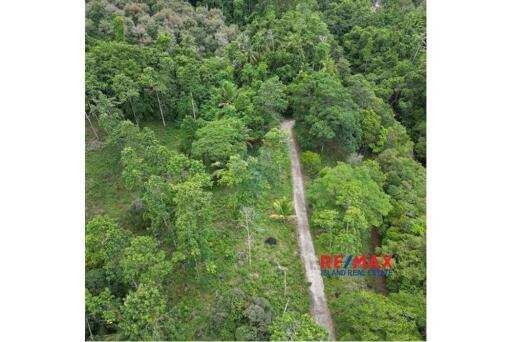 Land Middle between waterfall and mountain ,Koh Samui