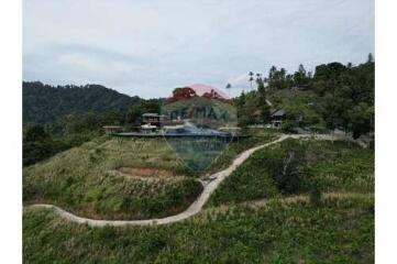 Spectacular sea view land for sale in Lipanoi, Koh Samui (plot1)