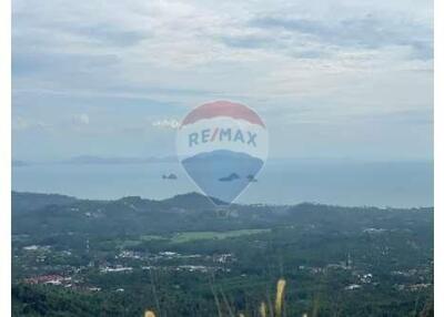 Spectacular sea view land for sale in Lipanoi, Koh Samui (plot1)