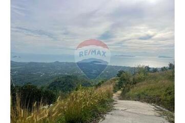 Spectacular sea view land for sale in Lipanoi, Koh Samui (plot1)