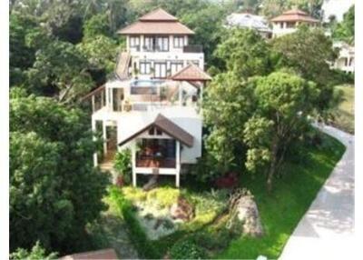 SEA VIEW VILLA IN CHAWENG HILLS WITH HOME CINEMA