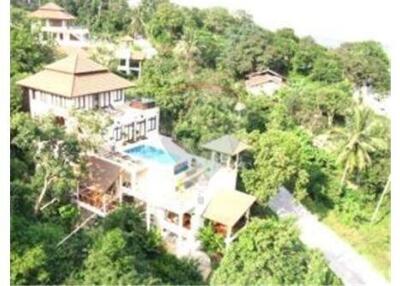 SEA VIEW VILLA IN CHAWENG HILLS WITH HOME CINEMA