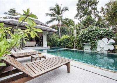 A wheelchair accessible villa, south of Samui