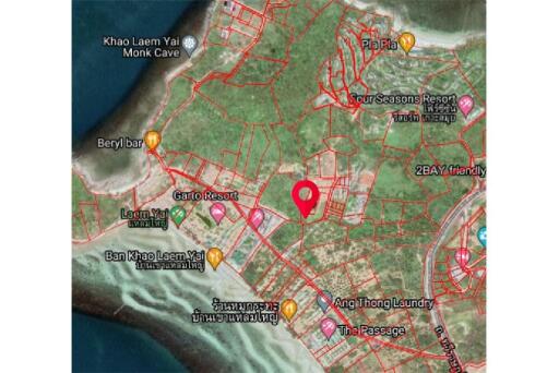 Land for Sale near Four Seasons Resort, Khao Laem Yai