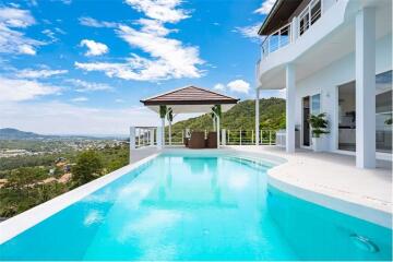 LUXURY 3 BED SEA-VIEW POOL VILLA IN BOPHUT HILLS