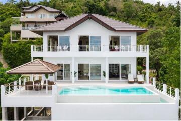 LUXURY 3 BED SEA-VIEW POOL VILLA IN BOPHUT HILLS