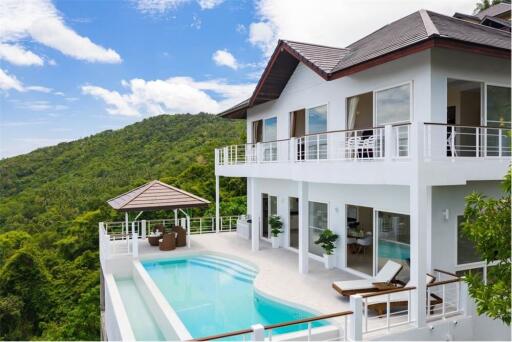 LUXURY 3 BED SEA-VIEW POOL VILLA IN BOPHUT HILLS