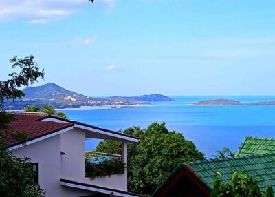 Spacious Villa with Stunning Seaview in Chaweng Noi, Koh Samui