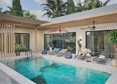 Off plan 3 BR Pool Villa in the heart of Koh Phangan