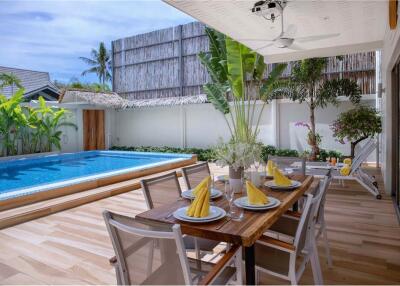 3 bedroom villa at Bantai Beach