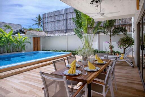 3 bedroom villa at Bantai Beach