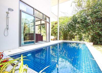 Mountain View Duplex Pool Villa in Bang Por, Samui. Investment Chance!