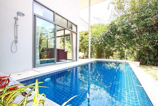 Mountain View Duplex Pool Villa in Bang Por, Samui. Investment Chance!