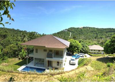 Mountain View Duplex Pool Villa in Bang Por, Samui. Investment Chance!