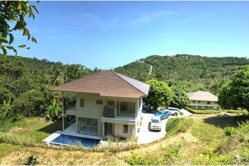 Mountain View Duplex Pool Villa in Bang Por, Samui. Investment Chance!