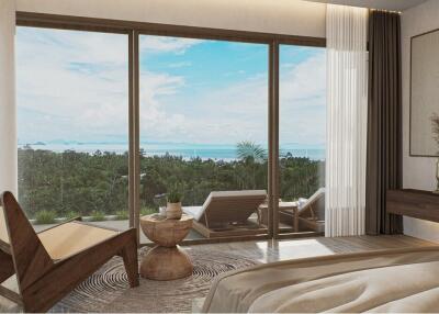 Seaview Penthouse in Ang Thong, Koh Samui. Few Mins to the Beach!