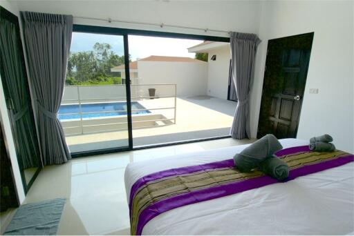 Two bedrooms pool villa for rent Lamai