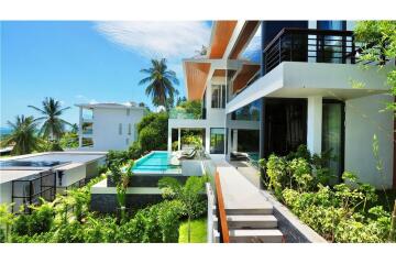 Panorama Luxury Pool Villa  Mountain & Sea Views  Bang Por, Koh Samui