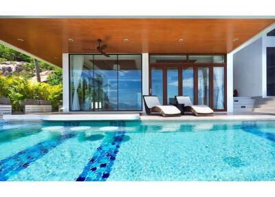 Panorama Luxury Pool Villa  Mountain & Sea Views  Bang Por, Koh Samui