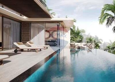 Luxurious 6 BR Sea View Villa with Large Infinity Pool