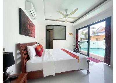 3 Bedrooms Pool Villa 5 Minutes to Ban tai beach for rent