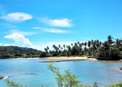 ขายที่ดินริมชายหาดเกาะสมุย