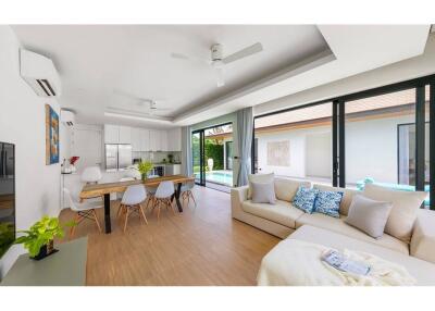 Brand new 2 bedroom villa walking distance to Choengmon beach