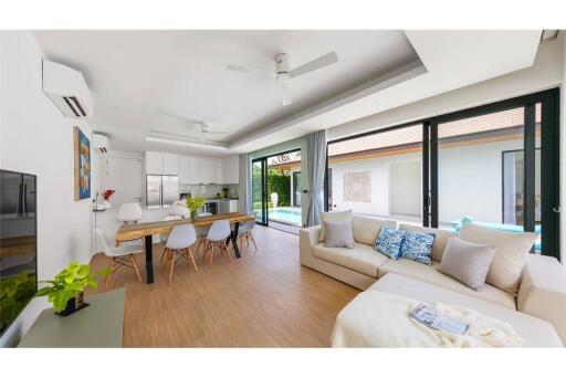 Brand new 2 bedroom villa walking distance to Choengmon beach